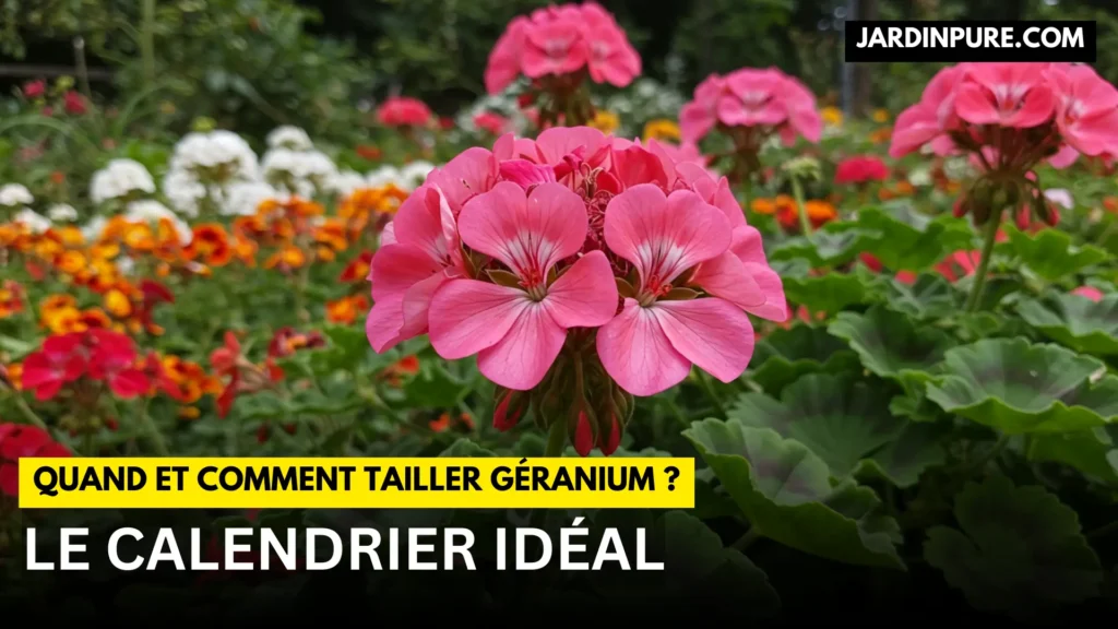 Quand et Comment Tailler Géranium : Le Calendrier Idéal