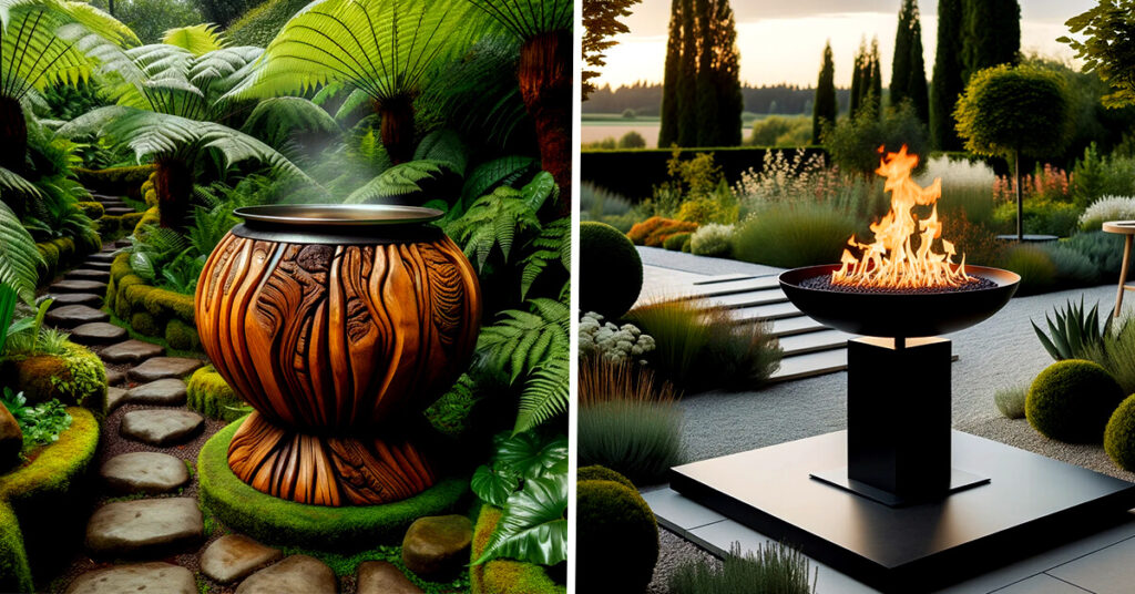 7 Braseros Design Incontournables pour un Jardin Ultra-Moderne