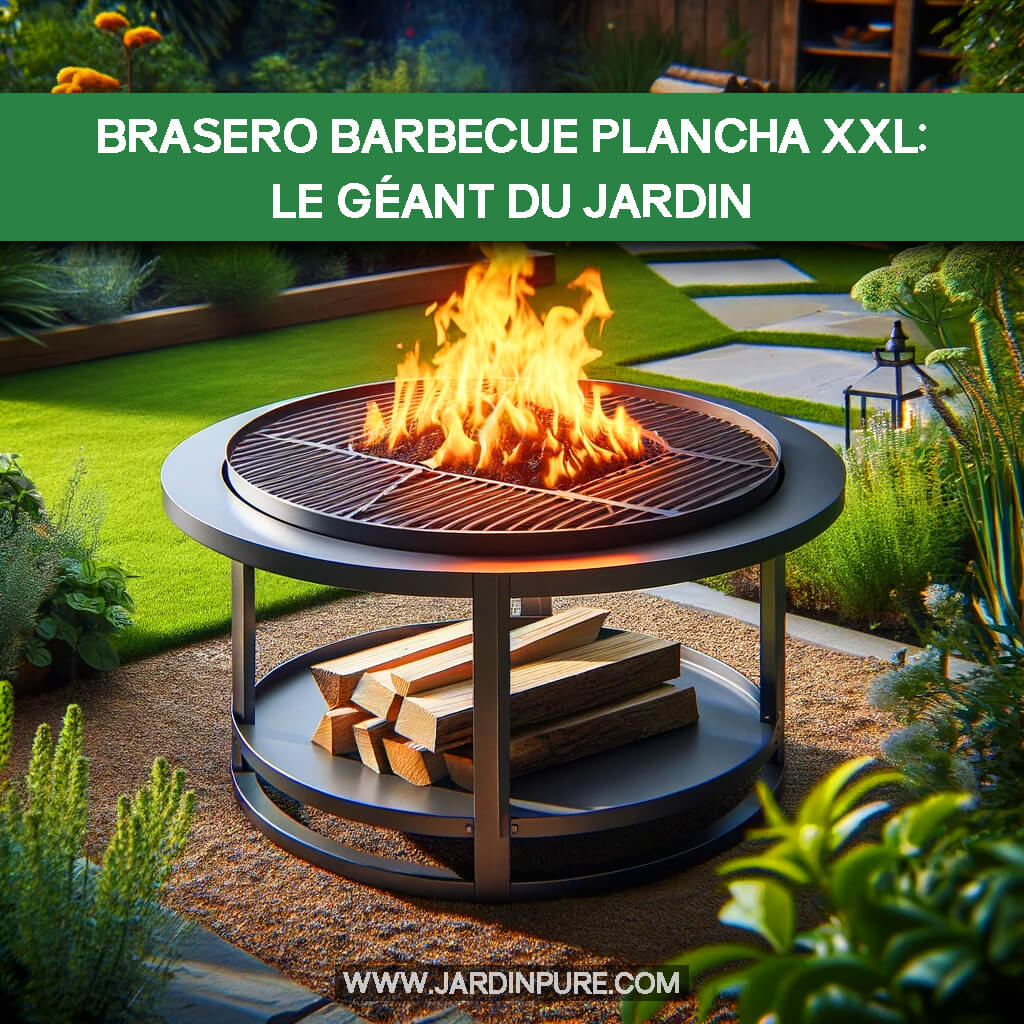 Brasero Barbecue Plancha XXL: Le Géant du Jardin