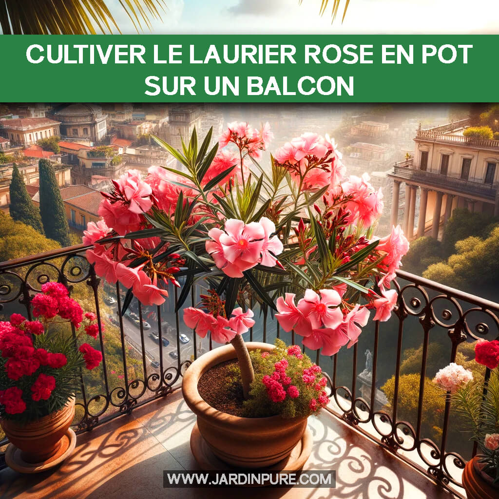 Cultiver le Laurier Rose en pot sur un Balcon