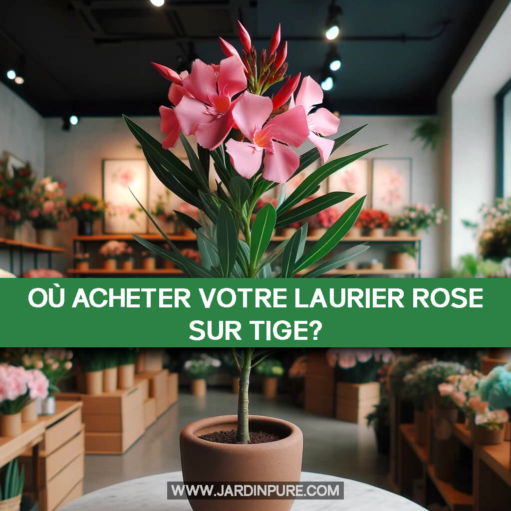 Où acheter votre Laurier Rose Sur Tige?