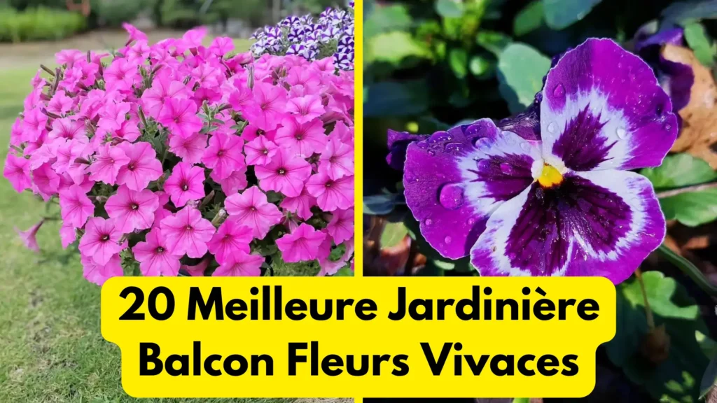 20 Meilleure Jardinière
Balcon Fleurs Vivaces