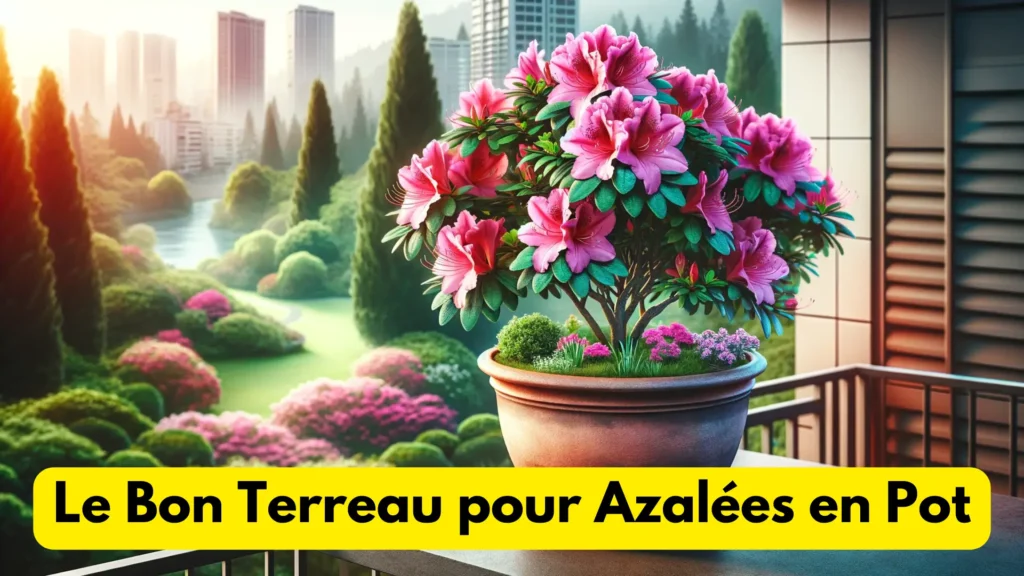 Le Bon Terreau pour Azalée en Pot