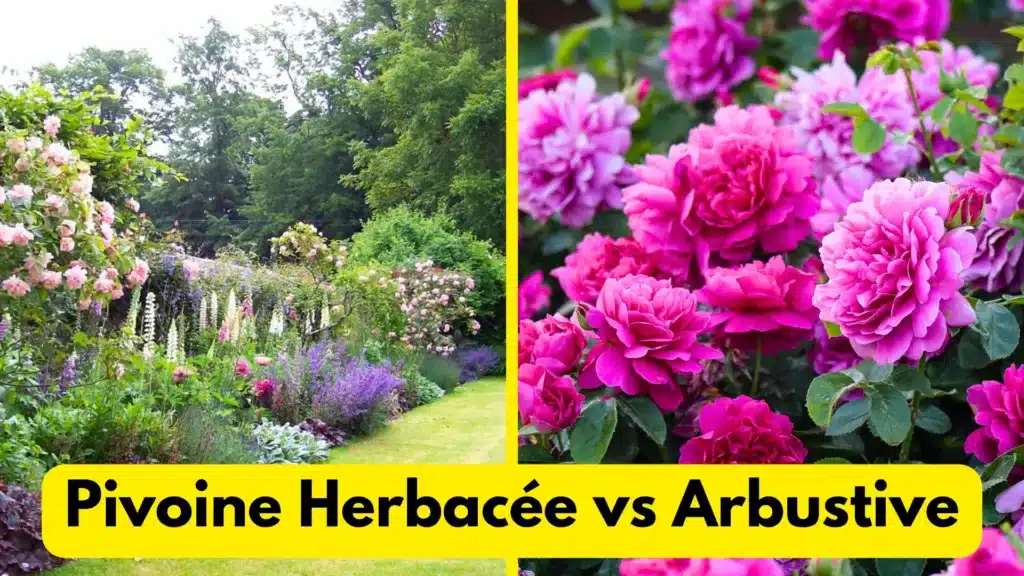 Pivoine Herbacée vs Arbustive