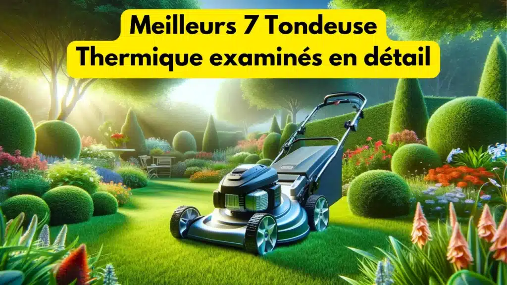 Meilleurs 7 Tondeuse Thermique examinés en détail