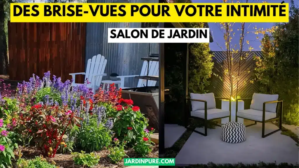 Salon de Jardin Des brise-vues pour votre intimité