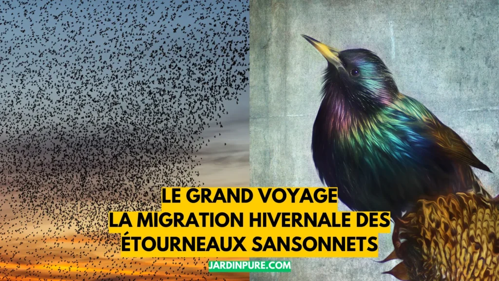 Le grand voyage : La migration hivernale des étourneaux sansonnets