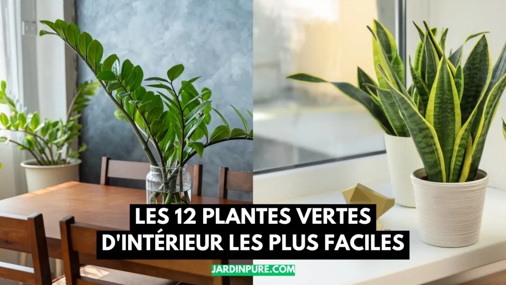 12 plantes vertes d'intérieur les plus faciles