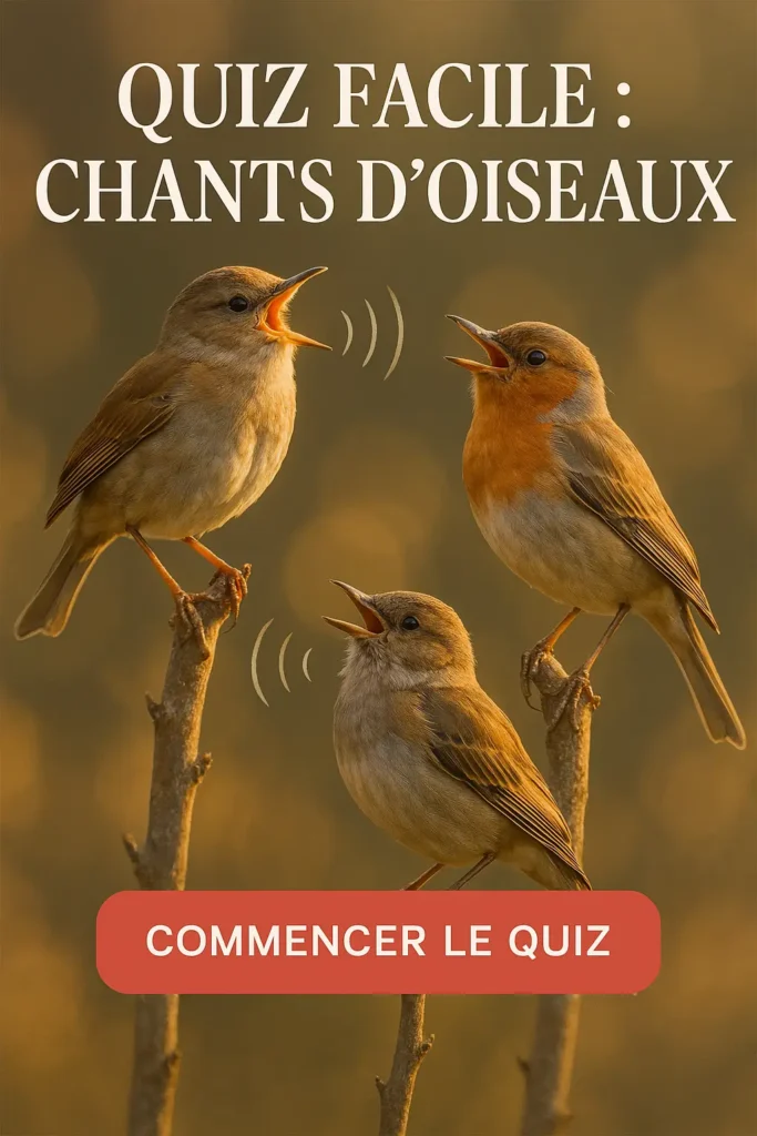 Apprenez 10 Chants d'Oiseaux Facilement
